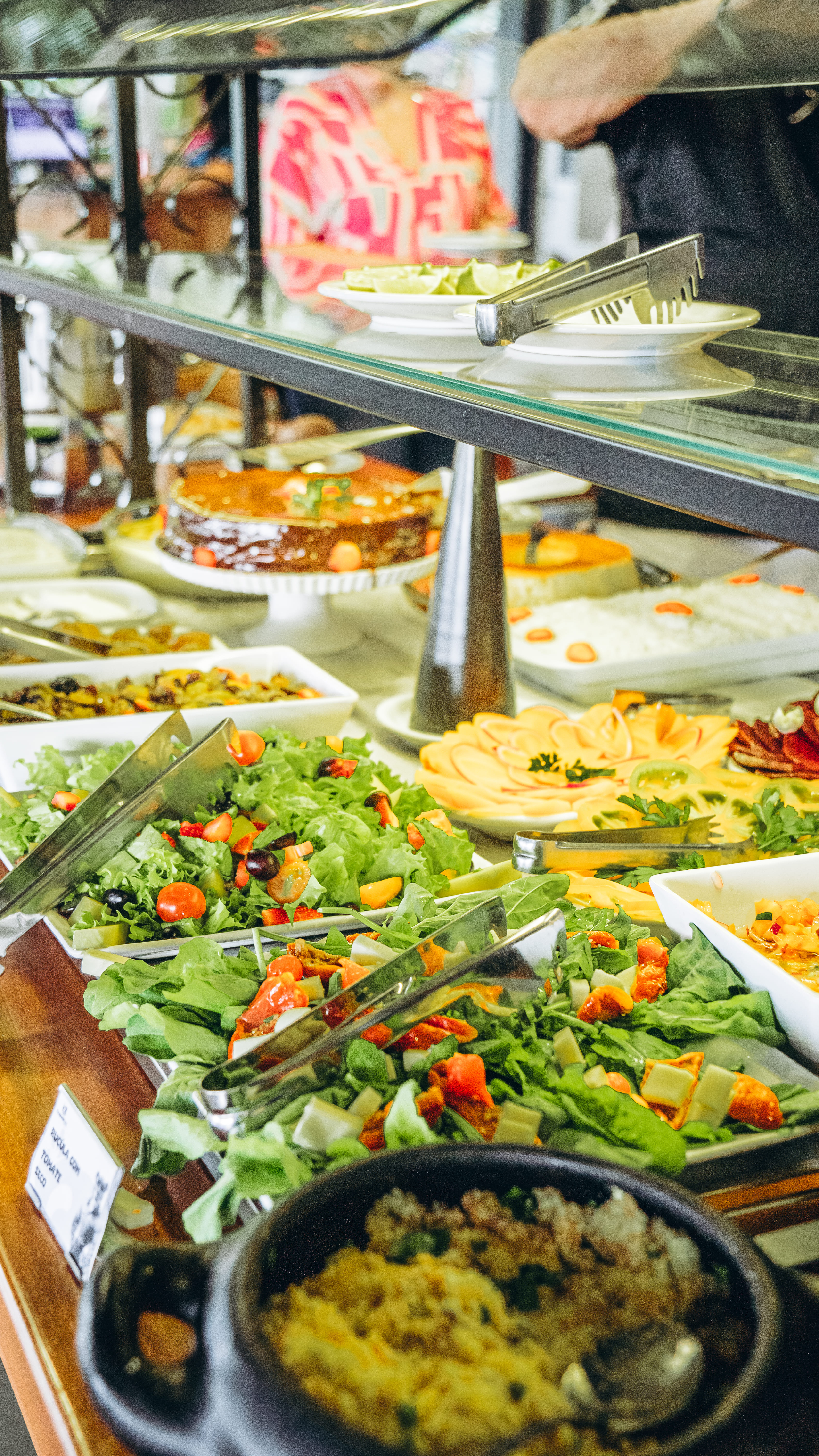 Família no restaurante